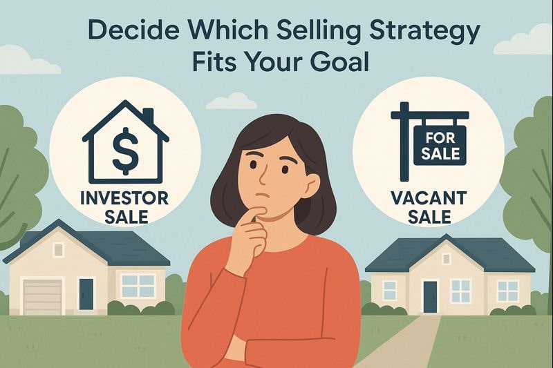 Decide Which Selling Strategy Fits Your Goal (Investor Sale vs. Vacant Sale)