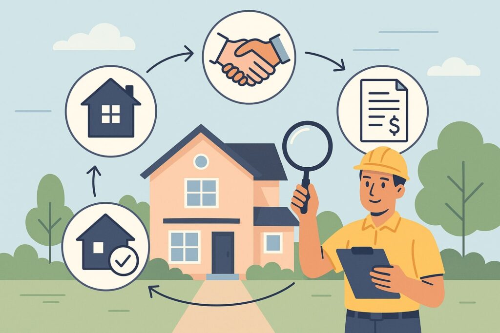 How a Home Inspection Fits Into the U.S. Homebuying Process