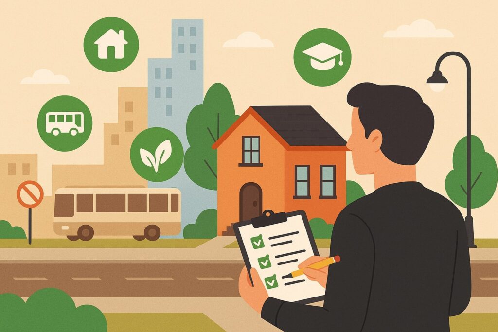 Neighborhood and Location Factors to Check in Person
