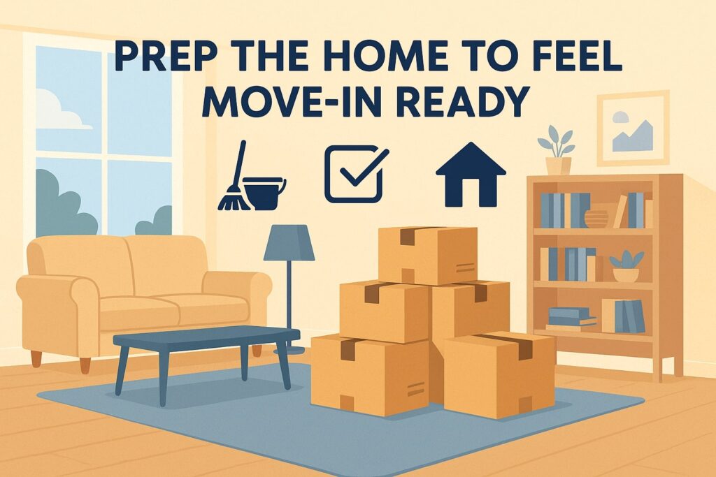 Prep the Home to Feel Move-In Ready