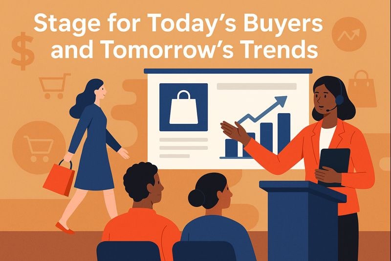 Stage for Today’s Buyers and Tomorrow’s Trends
