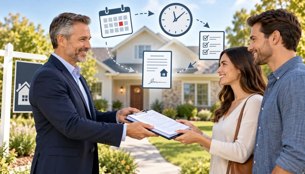 Seller disclosure document delivery during a home sale